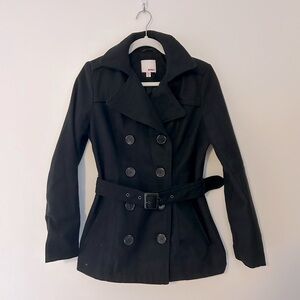 Black Pea Coat